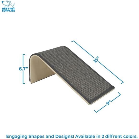 Best Pet Supplies Catify Sloped Sisal Cat Scratchers for Indoor Cats - Picture 9 of 14